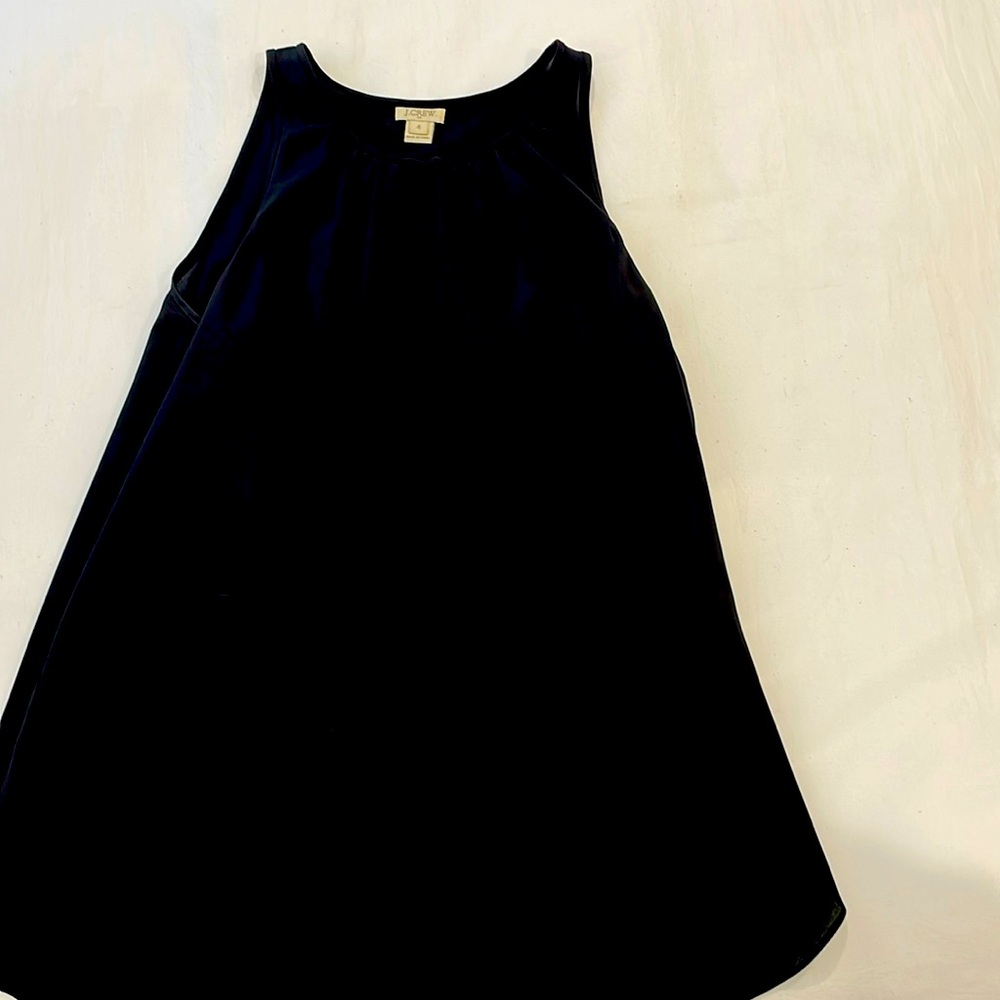 JCrew black blouse size 4
